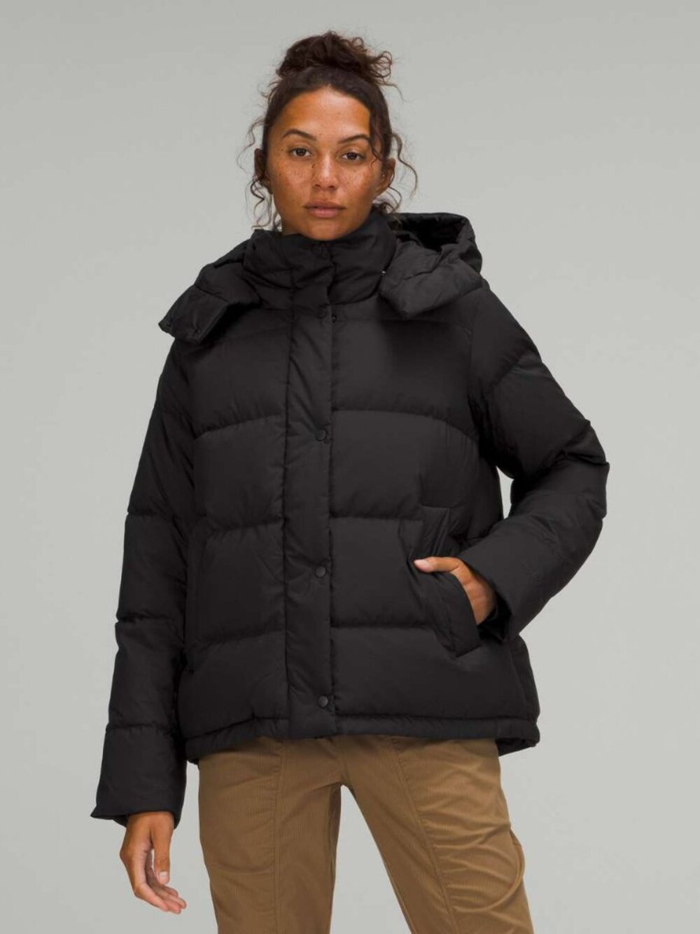 Lululemon Wunder Puff Jacket in Black